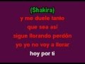 Shakira-La Tortura(Karaoke) Ft.Alejandro Sanz ...