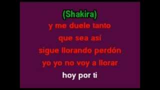 Shakira-La Tortura(Karaoke) FtAlejandro Sanz