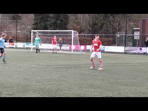 VOETBALWEDSTRIJD TUSSEN V.V.DIEREN A1 - CONCORDIA WEHL- A1 BEKERWEDSTRIJD DOELPUNT VAN RYAN