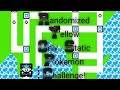 Pokemon Yellow Randomized Only Static Pokemon Challenge