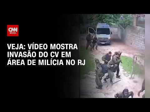Comando Vermelho tenta invadir área dominada pela milícia no Rio; veja imagens | CNN 360°