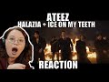 K POP NEWBIE REACTS TO ATEEZ HALAZIA ICE ON MY TEETH