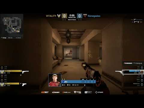 Renegades JKS 1v2 CLUTCH 3K USP vs Vitality Mirage StarSeries i-League Season 8