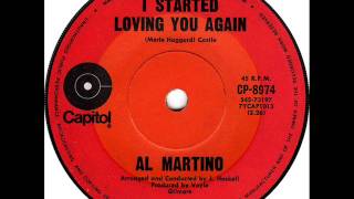Al Martino "I Started Loving You Again"