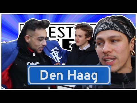 HARDE WIND TIJDENS DEMONSTRATIE IN DEN HAAG - Freestylen met Dani | van stad tot stad - Den Haag