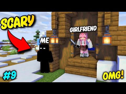 😈 i Became A Null To Troll My Cute Girlfriend in Minecraft | Hindi | #9