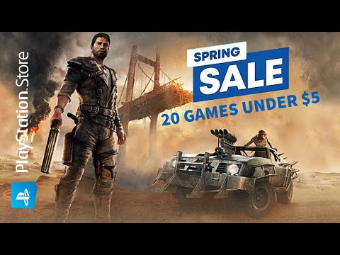 PSN SPRING SALE | 20 Games Under $5 - Cheap PS4 Games