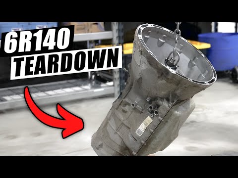 My 750hp 6.7 Powerstroke Platinum Transmission TEARDOWN - HOW BAD? FORD 6r140