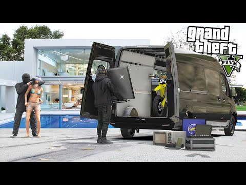 TORNO A SVALIGIARE LE CASE - GTA 5 MOD VITA DA GANGSTER (6) #43