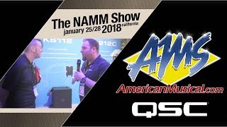 Video thumbnail for QSC KS112 Subwoofer - AMS at NAMM 2018 by American Musical Supply