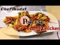 Pan Fry Sesame Chicken Making Chef Ibadat