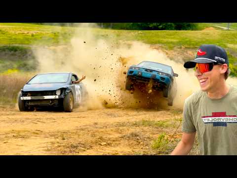 $500 Junk Car Race VS NASCAR Driver