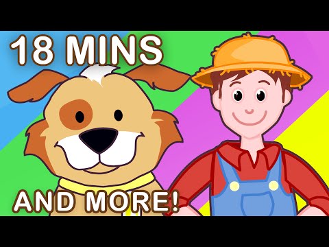 BINGO | Plus More Nursery Rhymes | 18 Minutes Compilation!