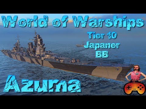 Azuma T10 Japaner CA in World of Warships - Gameplay ideen Deutsch/German