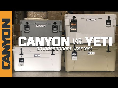 Canyon Coolers PRO Vs. Yeti Tundra Ice Test Cooler Comparison