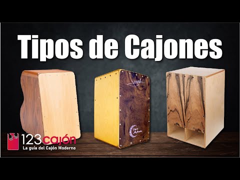 ¿Cuántos tipos de cajones hay? - Diferencias entre cajones
