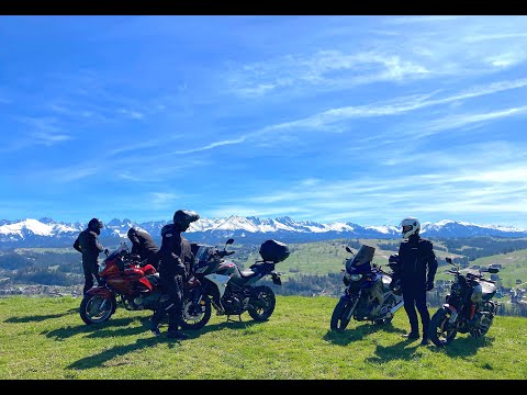 Chucky Moto Video - # 77 - Wycieczkowo, na wesoło. Troszkę Tatr, troszkę Pienin😀