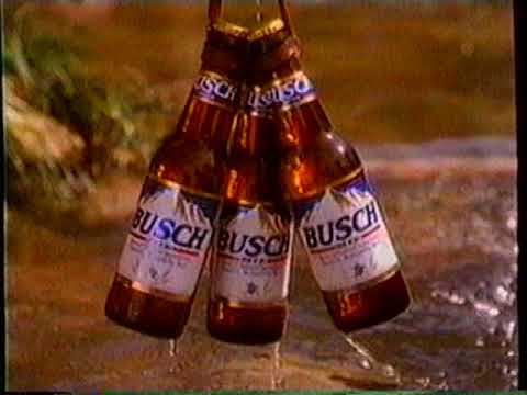 1995 Busch Beer "Head for the mountains" TV Commercial