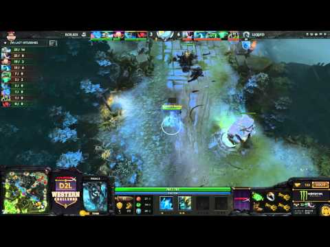 HyperX D2L Western Challenge - RoX.KIS vs Team Liquid (Game 2)