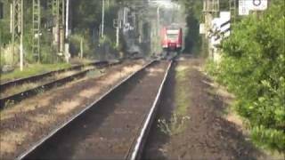 preview picture of video 'BÜ Stock + Verschiedene Durchfahrtsszenen - Bahnübergänge an der Rhein-Niers-Bahn [1080p]'