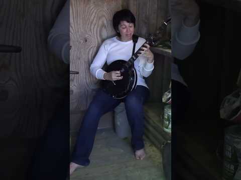 Merry Eyes - a little banjo tune I wrote. #banjo #shorts