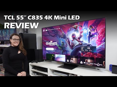 TCL Mini LED C835 Google TV Review | 55inch 4K Gaming Display