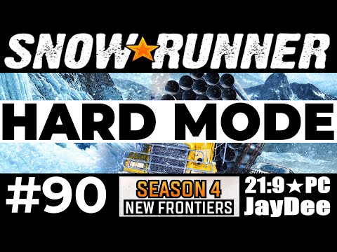 HARD MODE Tag #90 - Infrastruktur reparieren - Kosmodrom/AMUR ★ SNOWRUNNER Deutsch