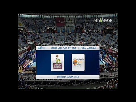 Gipuzkoa Basket - Valencia Basket 2º partido cuartos de final 2011-12