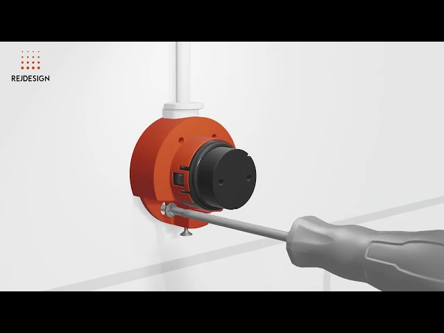 rej design Handdukstork elvärmda rej tango e 50744 svart,med timer