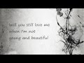 Madilyn Bailey Young and beautiful lyrics 