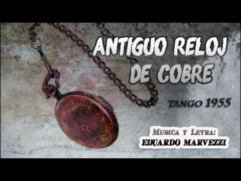 ANTIGUO RELOJ DE COBRE ** Osvaldo Pugliese ✿ traduzione
