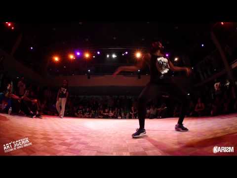 Battle Art'Scenik 2012 - 1/4 Finale House - Huggy Mos VS Leslie Black - Karism