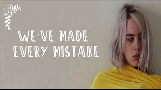 idontwannabeyouanymore - Billie Eilish (Lyrics)🎵