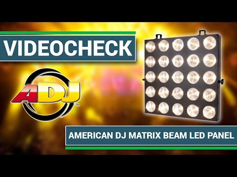 American DJ Matrix Beam LED Panel Review deutsch