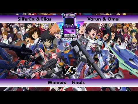 Flynn's Arcade 076 Winners Finals - SilferEx & Elias Vs Varun & Omel Gundam Extreme Maxi Tournament