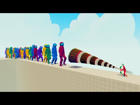 *GIANT* AMONG US UNITS vs EVERY GOD | TABS ⚔️ Totally Accurate Battle Simulator ⚔️