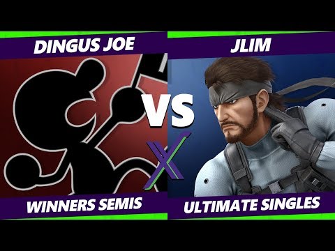 Smash Ultimate Tournament - Dingus Joe (Game & Watch) Vs. JLim (Snake, Ike) - S@X 306 SSBU W. Semis
