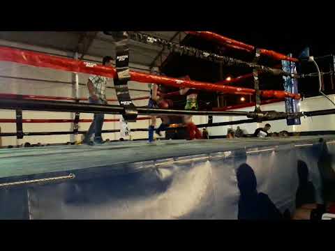 Pelea Antonella Uran kick boxing amateur!