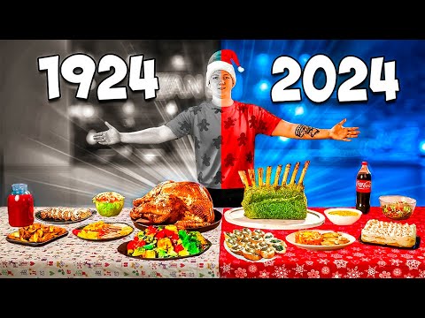 Dîner de Noël Maintenant vs Il Y a 100 Ans par VANZAI