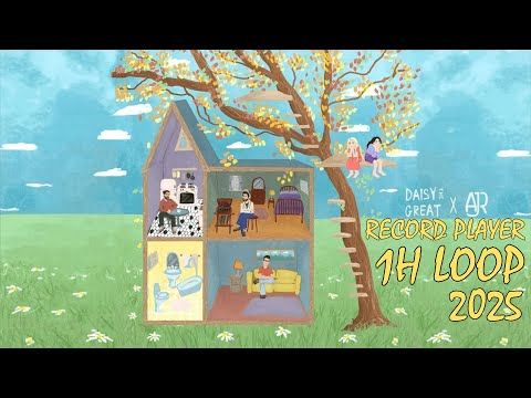 Record Player | Daisy The Great x AJR | 1h Loop seamless edit 2025