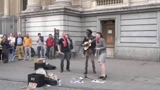 Bob Marley   Don&#39;t Worry About a Thing   Street Performance Cover by Lampa Faly