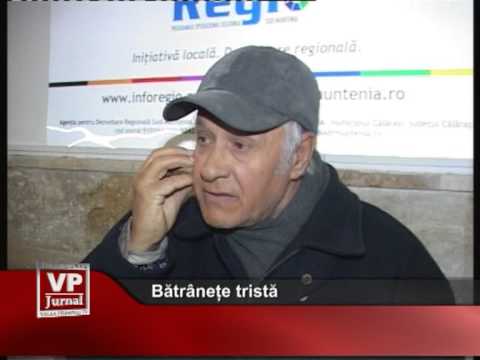 Bătrânețe tristă