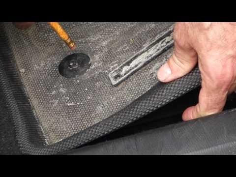 removing WeatherTech car mats