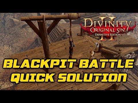 Divinity OS 2 - Definitive Edition: Quick way to beat Voidling Battle in Blackpit (Honour Mode)