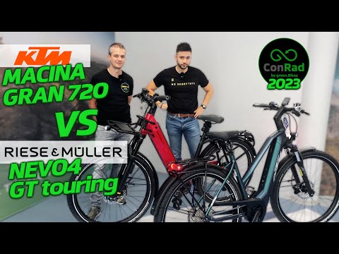 Riese & Müller Nevo4GT touring VS KTM Macina Gran 720