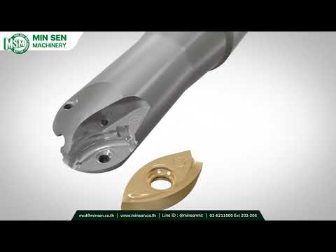 BallRoughNose - Profile mills with unique clamping system to assure stable machining - MIN SEN