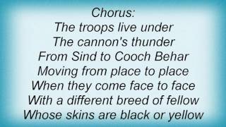 Stan Ridgway - Cannon Song Lyrics