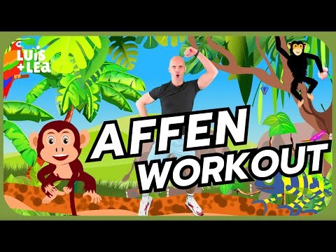 AFFEN Workout - Fitness für Kinder - Sport für Zuhause (ohne Equipment) Kids Workout und Bewegung