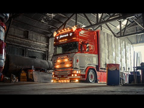 SCANIA R580 V8 🚚💨🚛 TRANSPORT PIERRARD