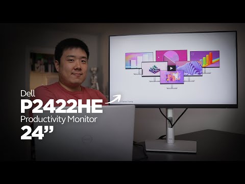 Dell p2422he 24 usb c hub led monitor